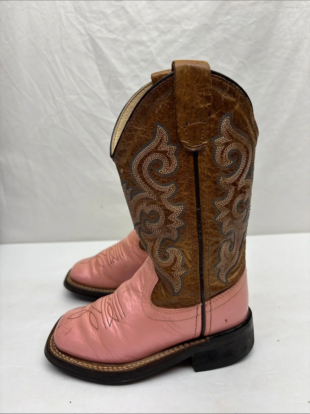 Old West western boots for toddler girl